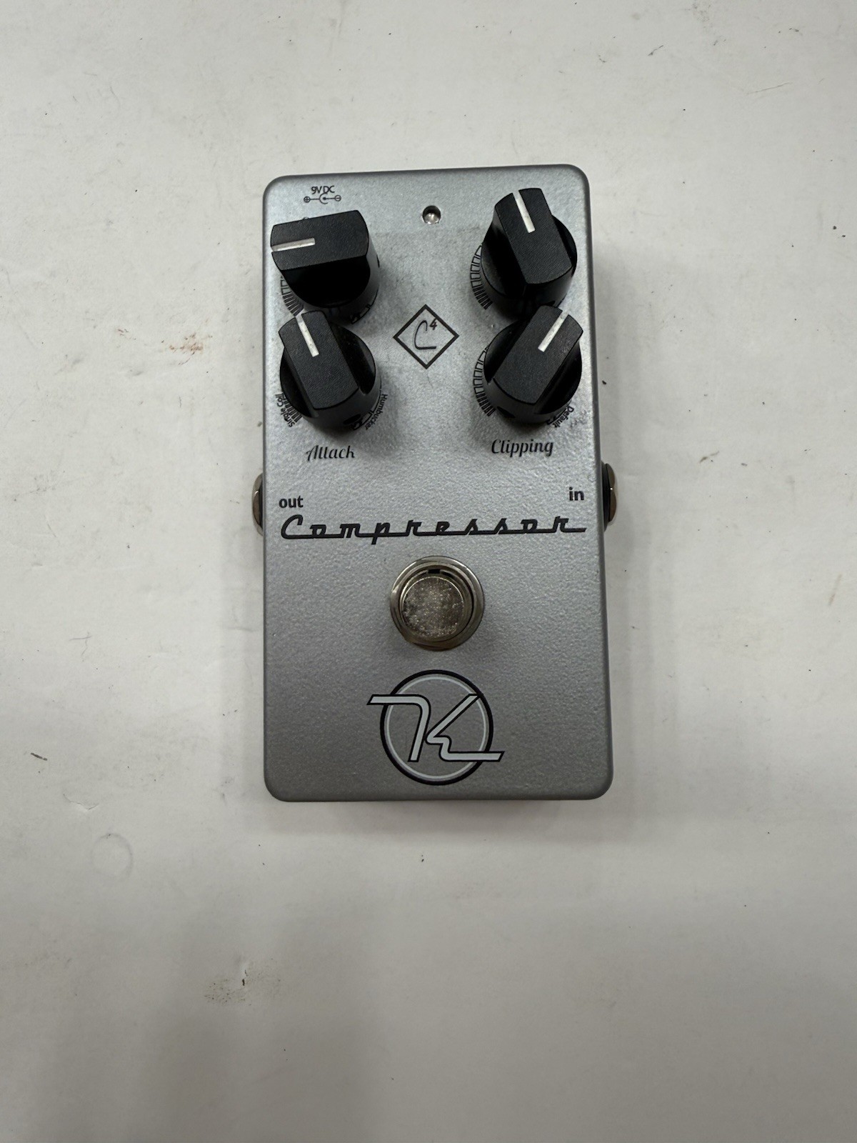 Keeley Electronics C4 Compressor Sustainer 4-Knob Guitar Effect Pedal