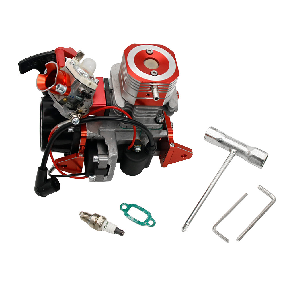 FLMLF CNC 2-stroke 29CC Water-cooled Motor (in-line) for RC Racing Boat Parts