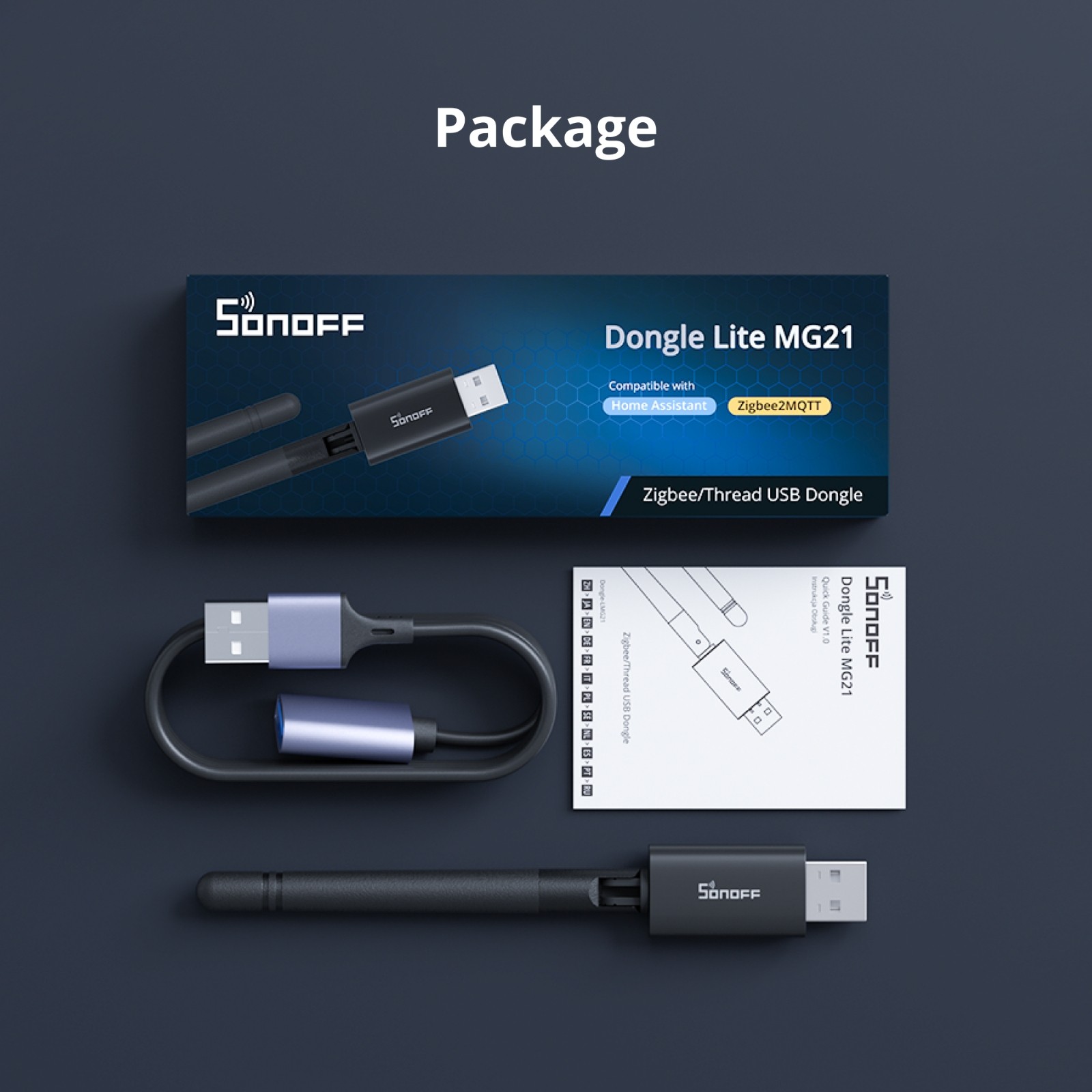 SONOFF Zigbee 3.0 Thread | Dongle Lite USB Stick for Home Assistant & Zigbee2MQT