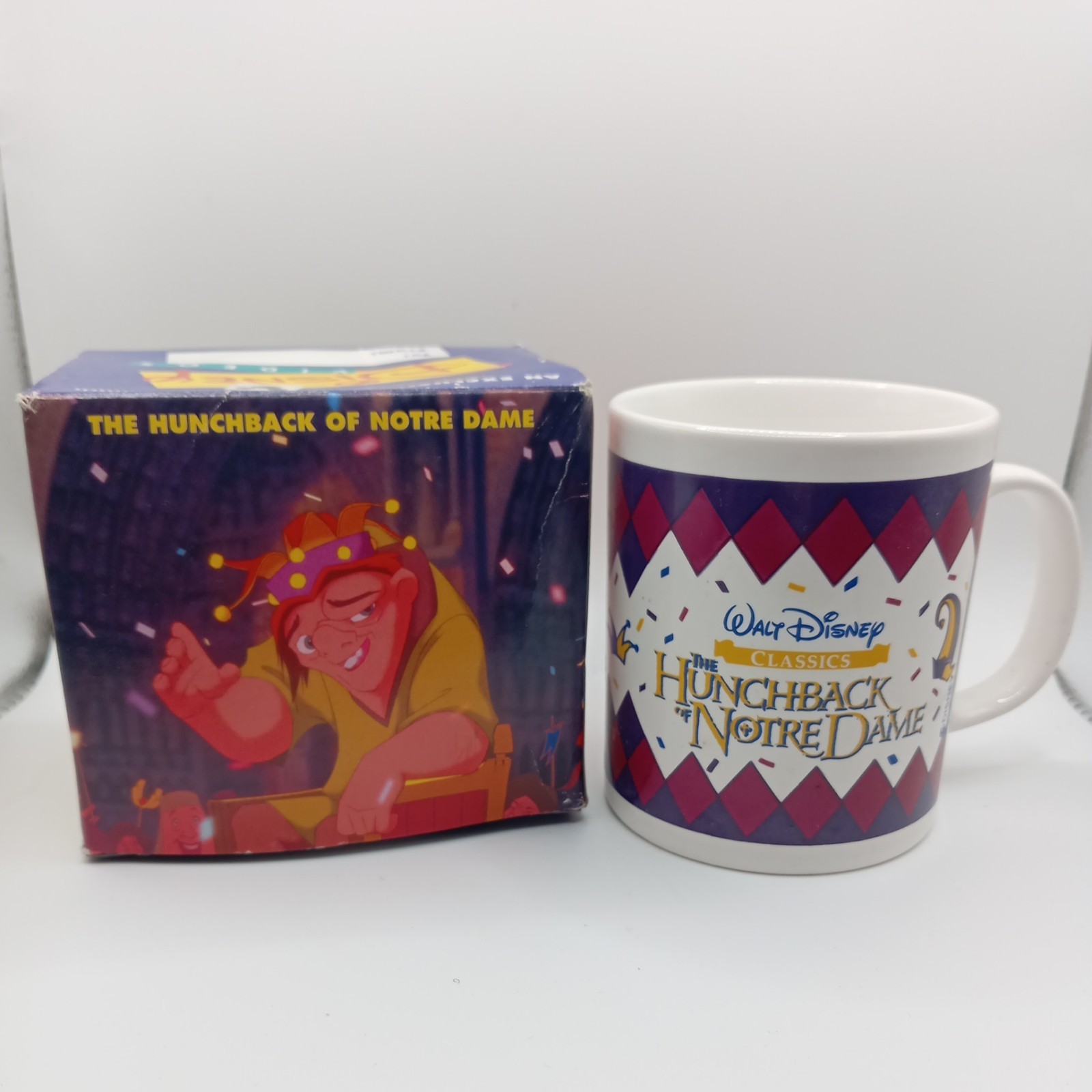 Disney Hunchback of Notre Dame Classic Collectible Mug with Box  Cups Cartoon
