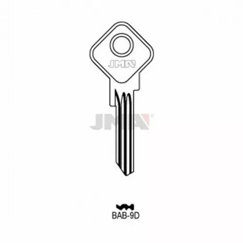 5 X BAB-9D JMA Schlüsselrohlinge/Key Blanks