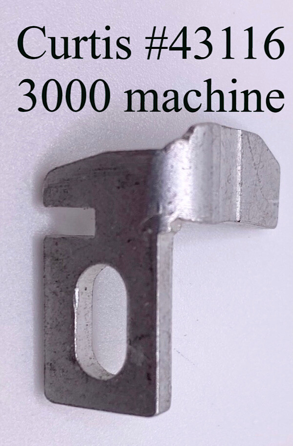 Rare Curtis Key Machine Key Guide 43116 fits 3000 Machines, Free shipping!