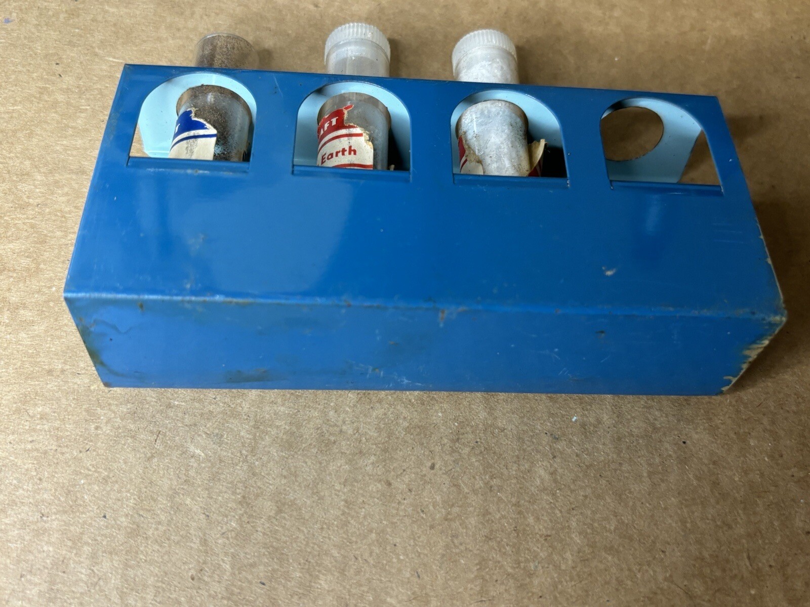 Porter Microcraft Microscope Lab in Original Tin Box / with Scope & Some Parts