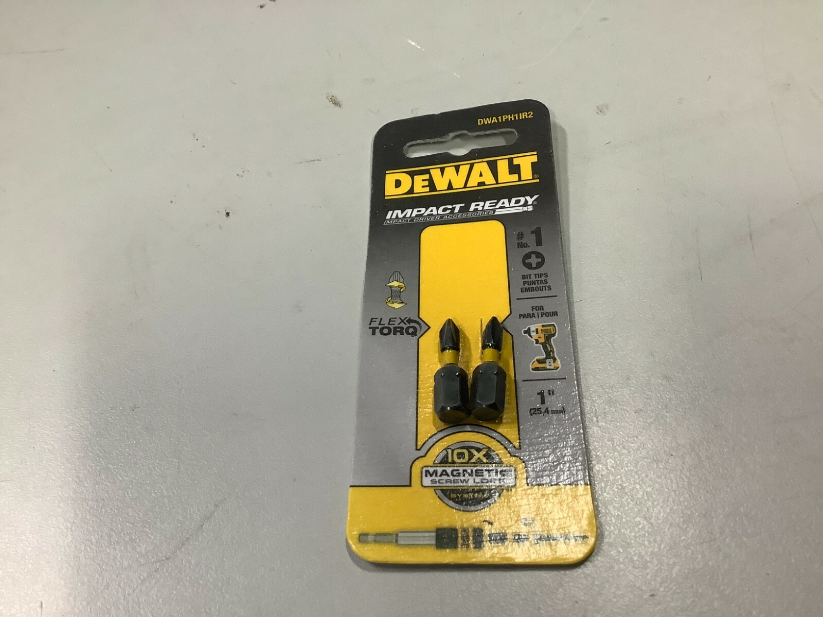 DEWALT DWA1PH1IR2 Impact #1 Phillip Bit - 2 pk
