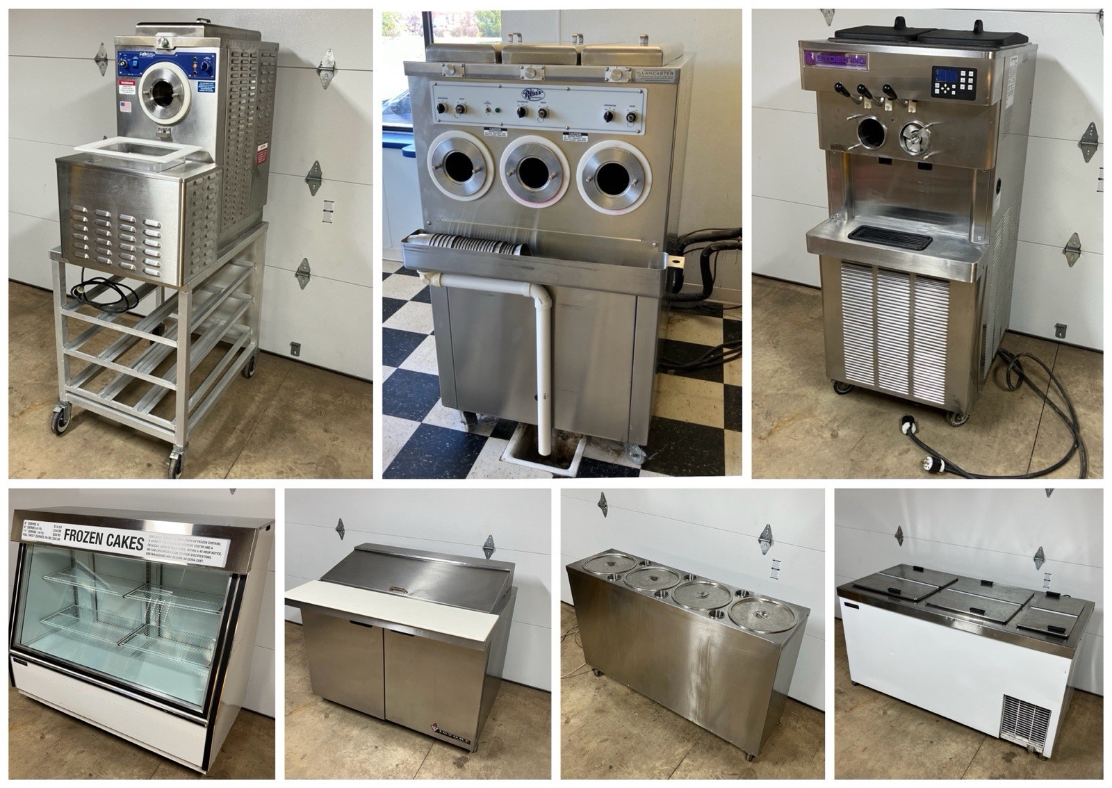 Ice Cream Custard Shop Equipment Package Deal