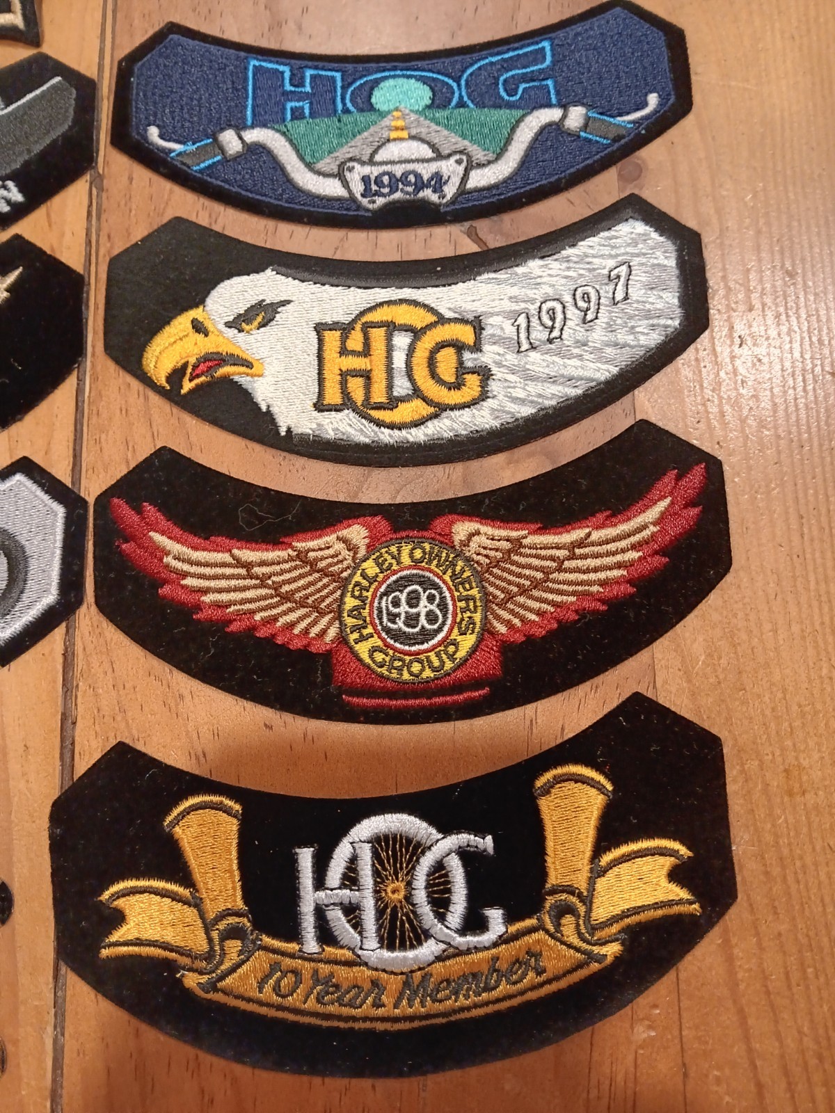 Harley Davidson Patches Lot