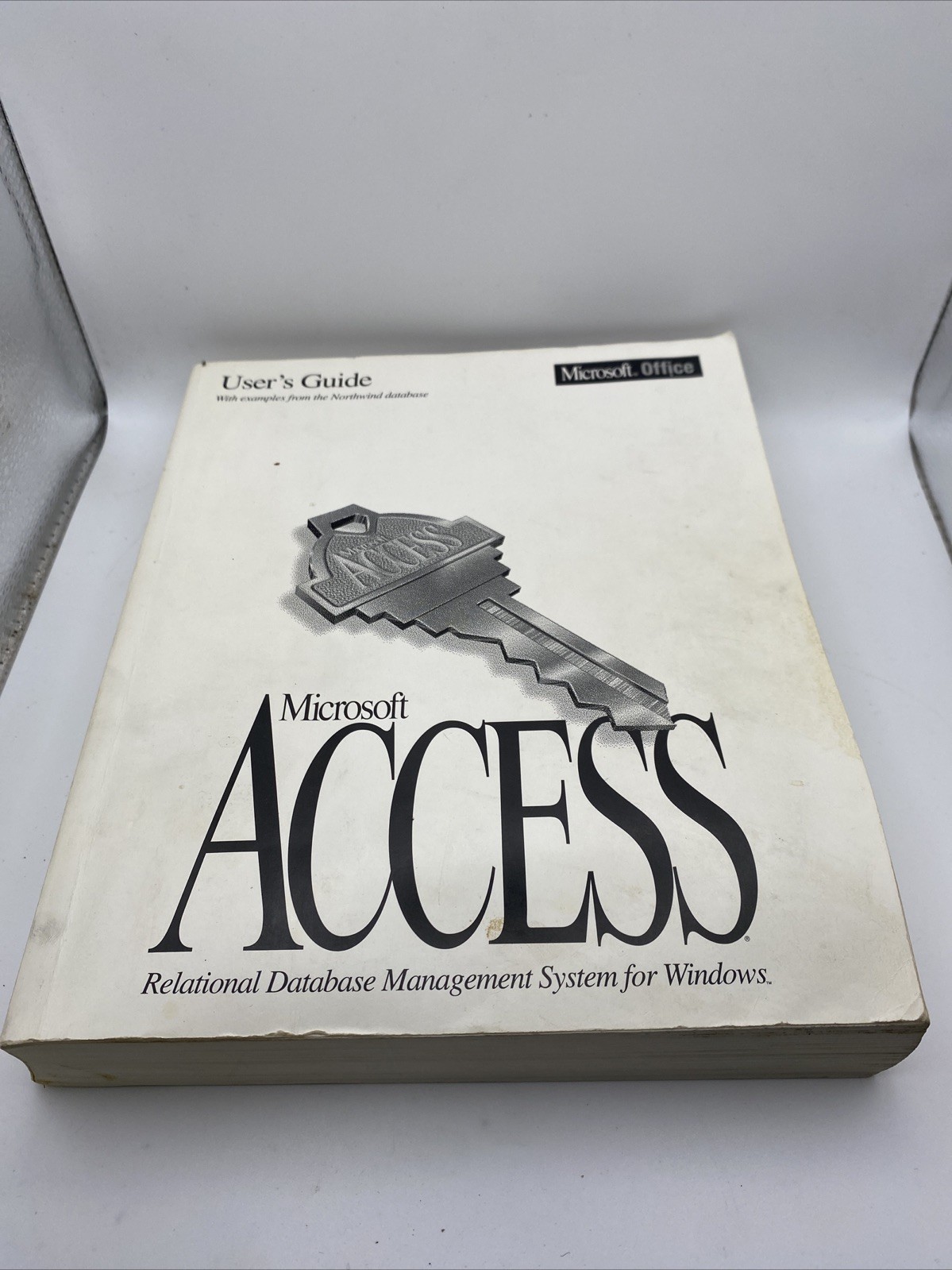 Microsoft Access 2.0 User’s Guide Vintage Windows Database Manual Book OEM