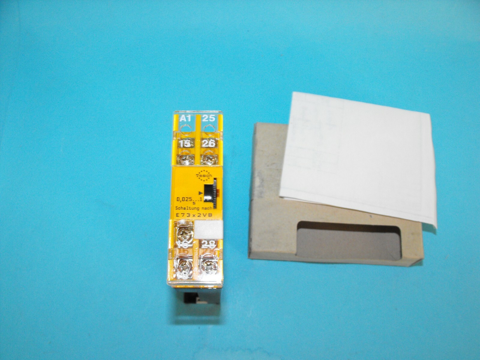 Tesch E73x2VB.time relay.E73.3x801.05200285.NEW