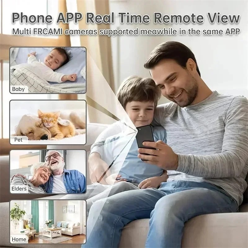Mini Wireless Record Camera WiFi IP Home Security DVR Night Vision HD USB 1080P