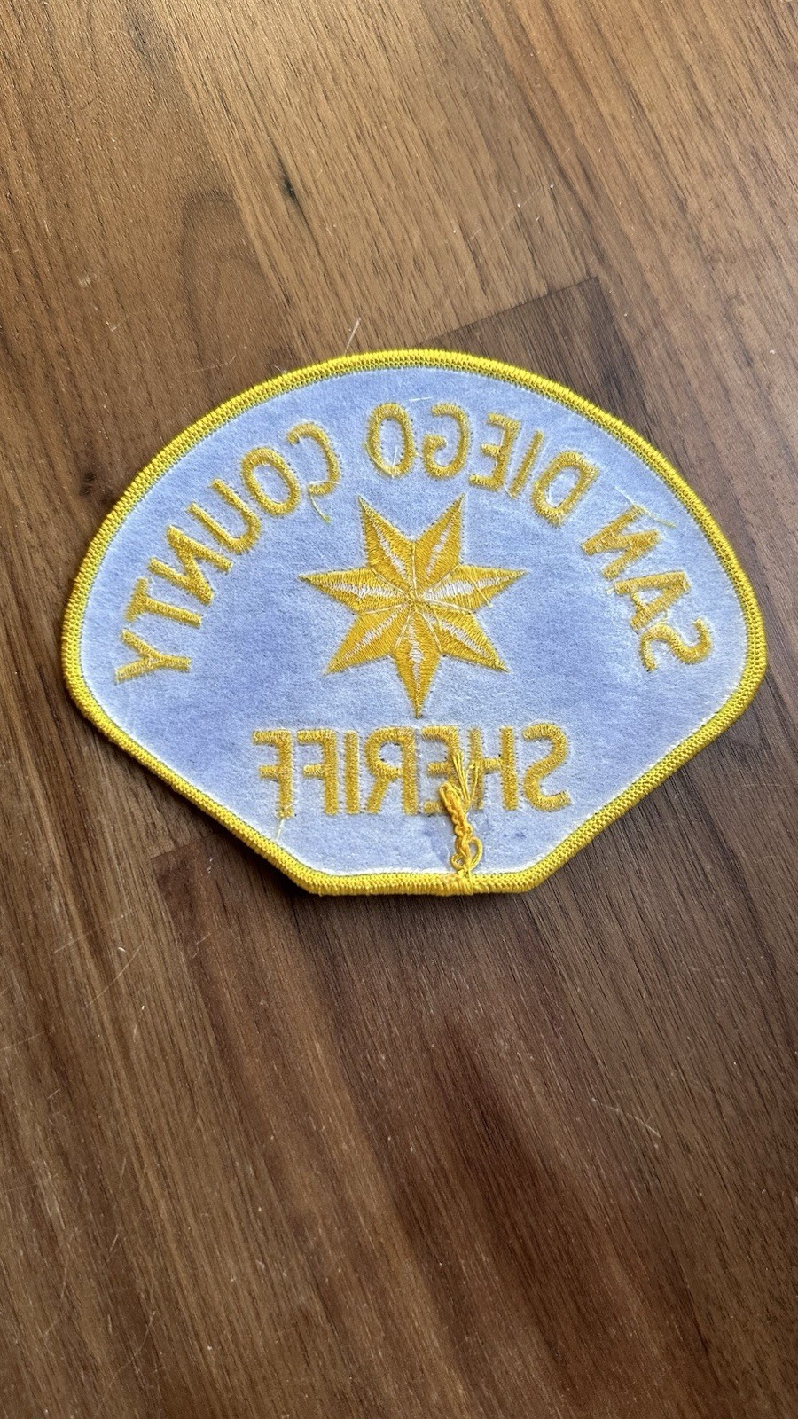 CA San Diego County County California Sheriff Shoulder Patch