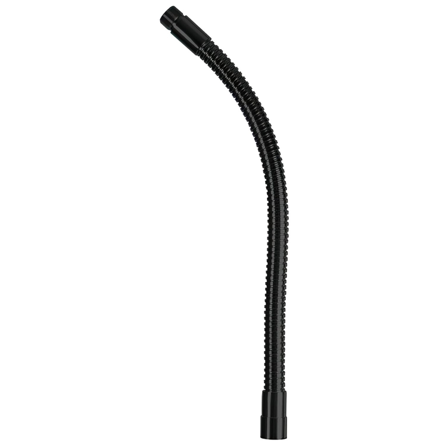 13" Flexible Microphone Gooseneck in Elegant Black - Precision Placement