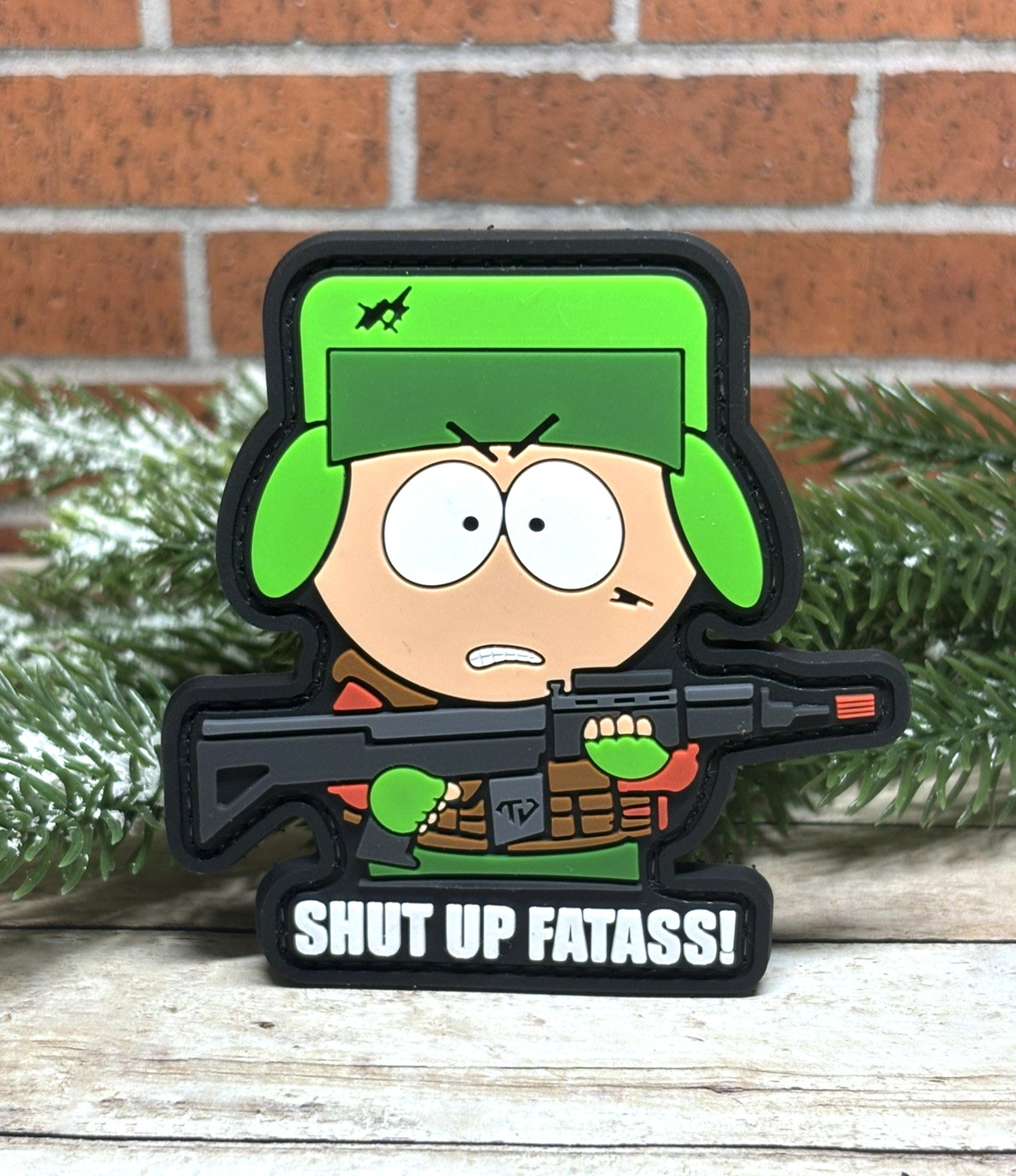 PVC Tactical Patch - Kyle Patch - I Choose Violence Gun Assault Rifle AR15 Patch