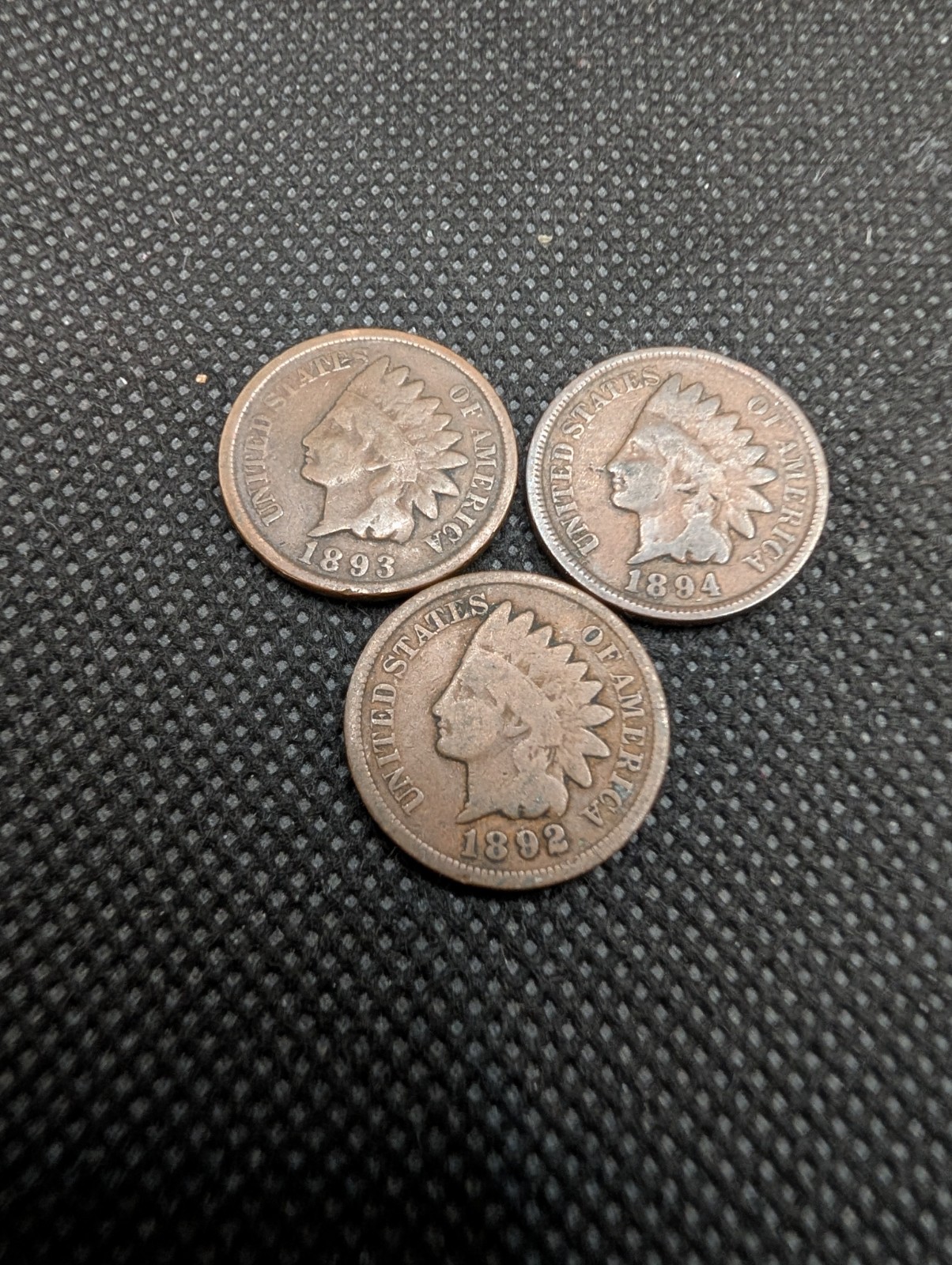 1892, 1893, & 1894 Indian Head Cents, Goods