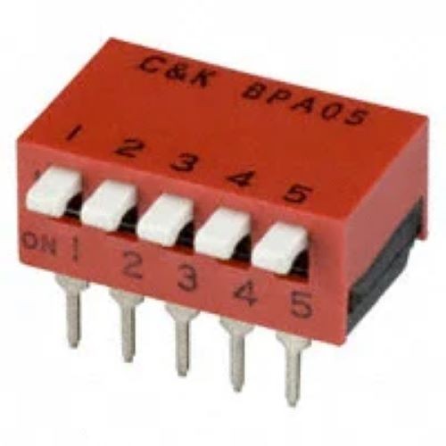 BPA05 C&K SWITCHES DIP SWITCH