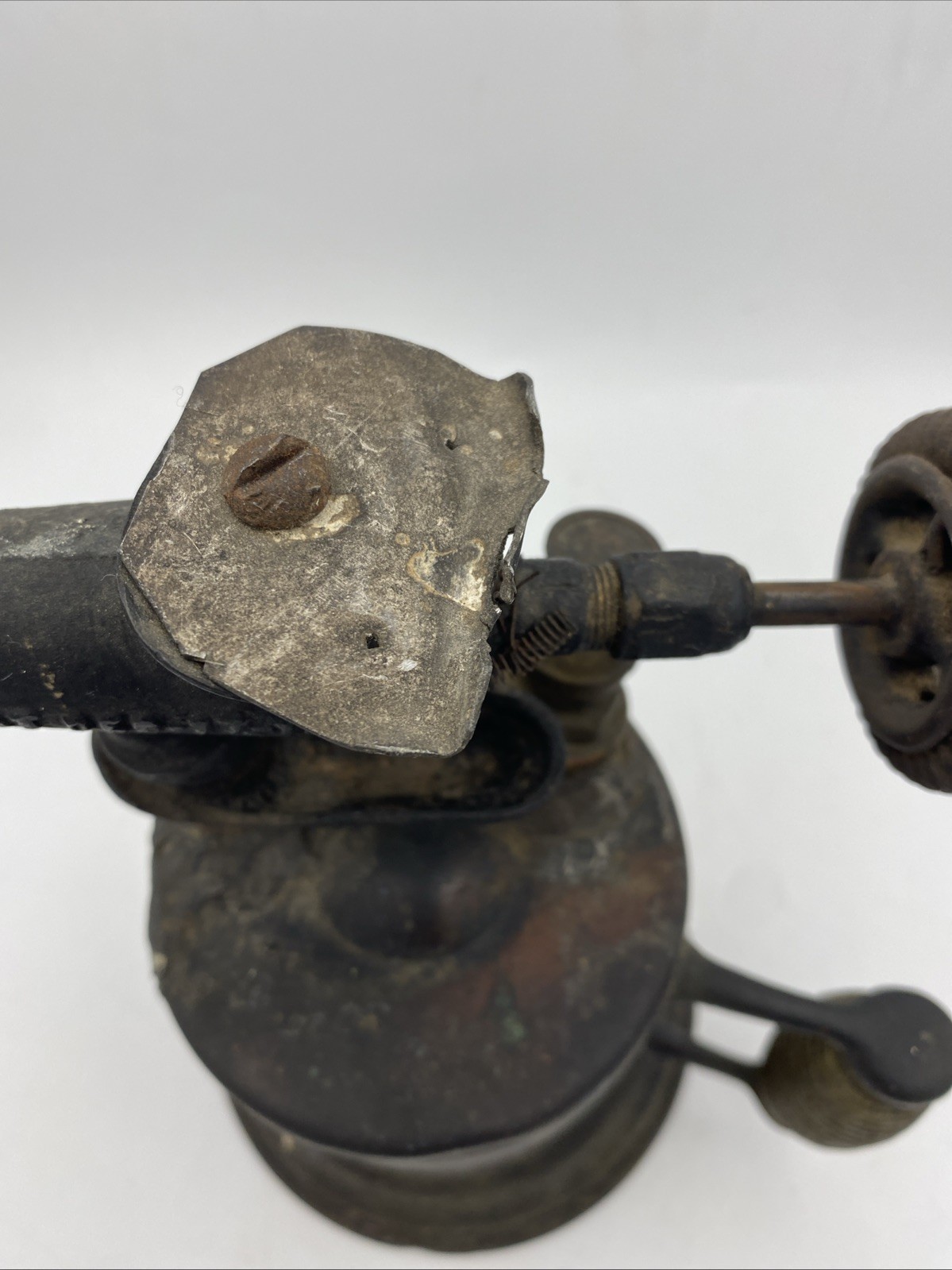 Antique Metal Blow Torch Tool