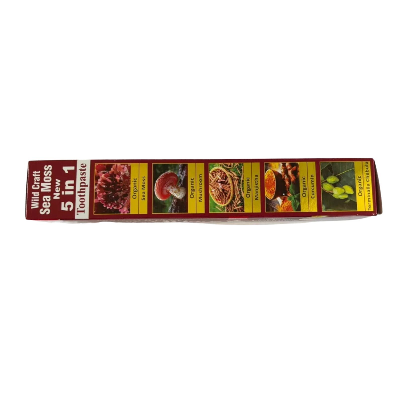 Wild-Craft Sea Moss Toothpaste by Essential Palace, Fluoride free, 6 Pack lot