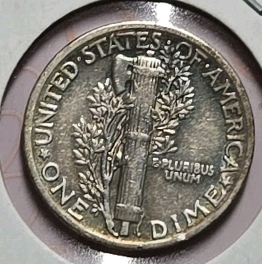 1940-Mercury Silver Dime Tonner