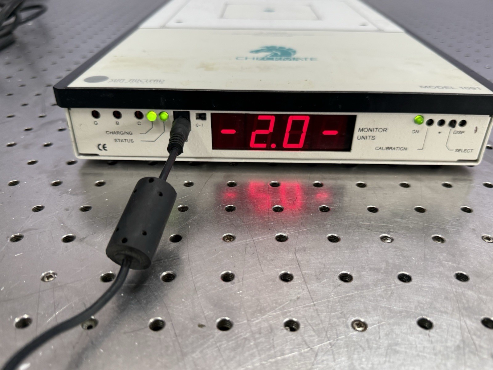 Sun Nuclear CheckMate Model 1091 QA Beam Detector Powers On As-Is