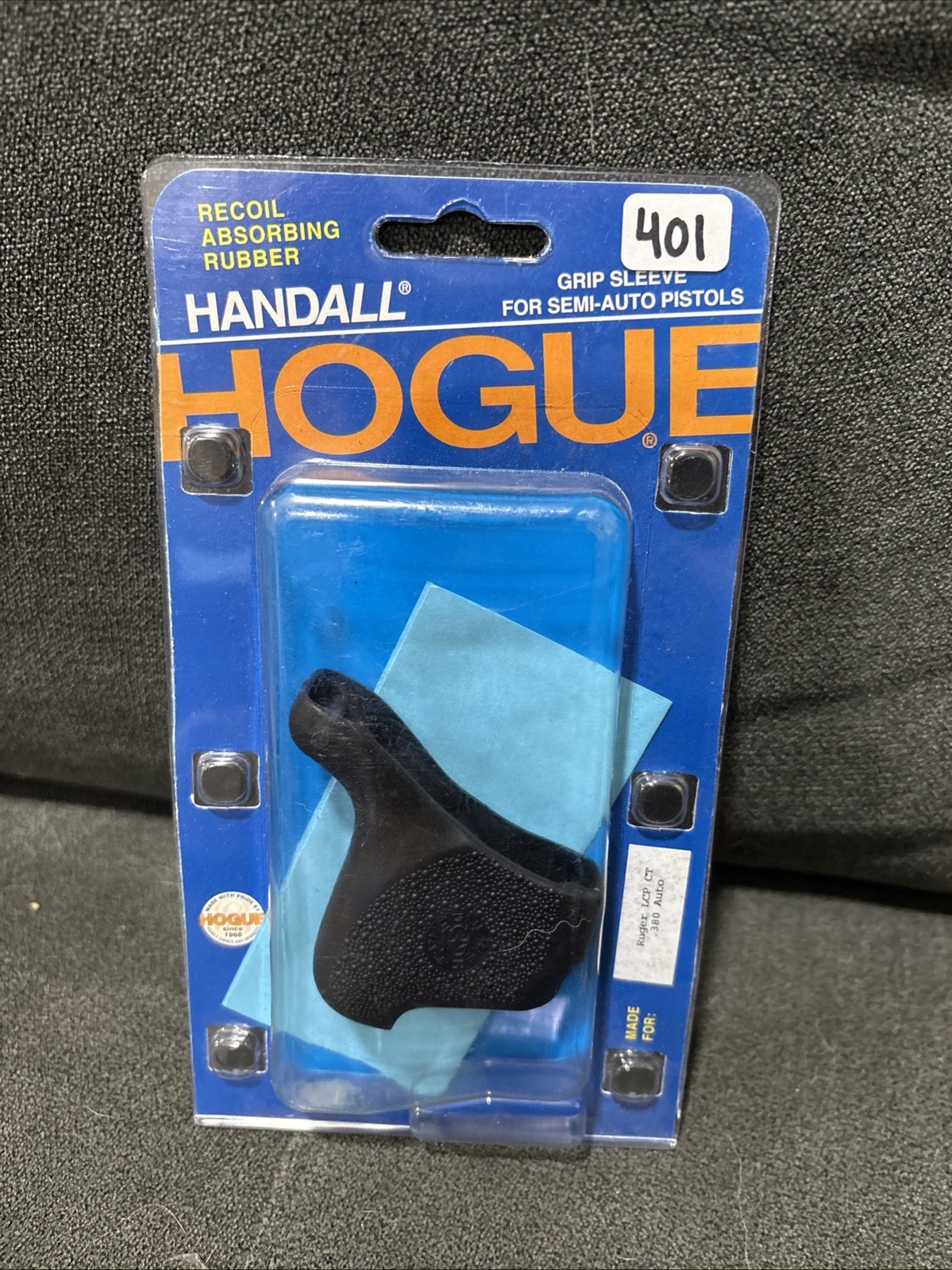 Hogue Handall Grip Sleeve Hybrid, Ruger LCP CT, Black