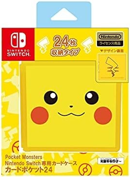 [license product] Nintendo Switch card case card pocket 24 Pokemon picachu