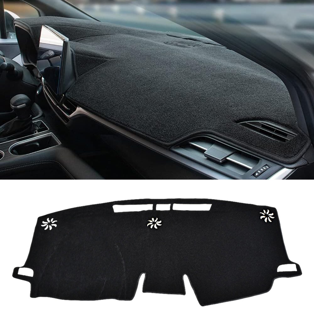 For Toyota Sienna 2021-2026 Accessories Dashboard Cover Anti-Skid Dash Mat Black