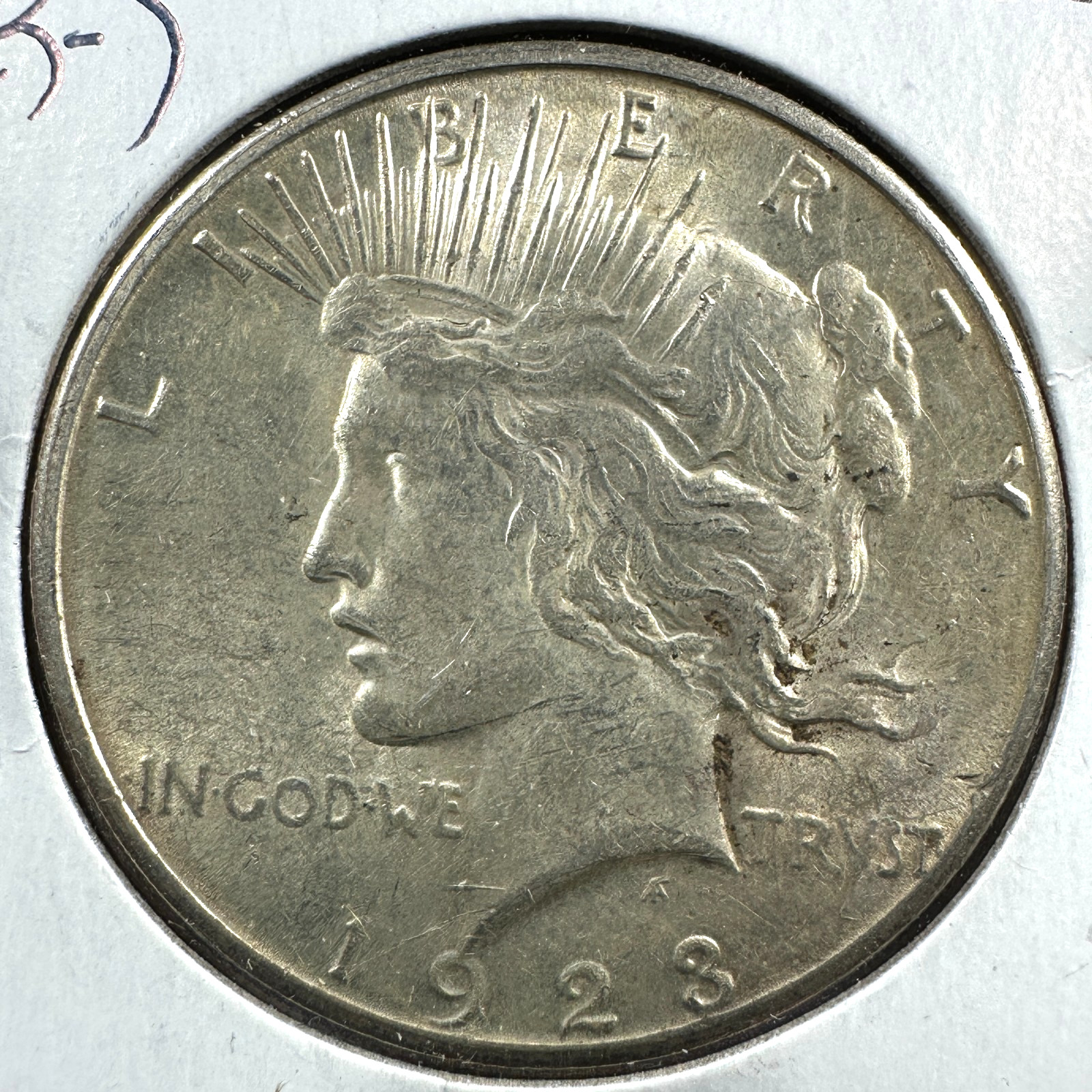 1923-S $1 Silver Peace Dollar (89810)