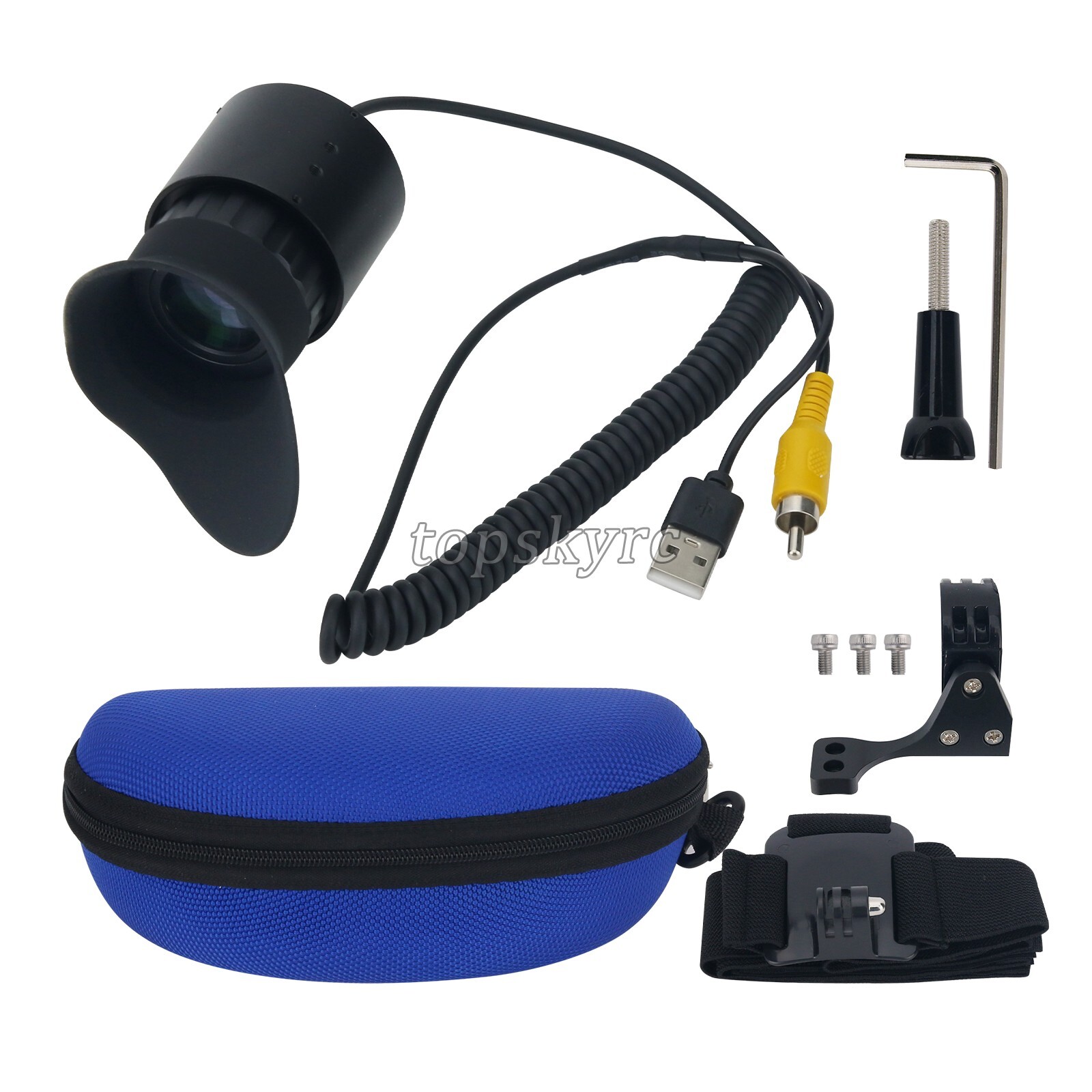 V770 PRO-C (USB Interface) Portable Wearable Head Mounted Display 0.39-in OLED