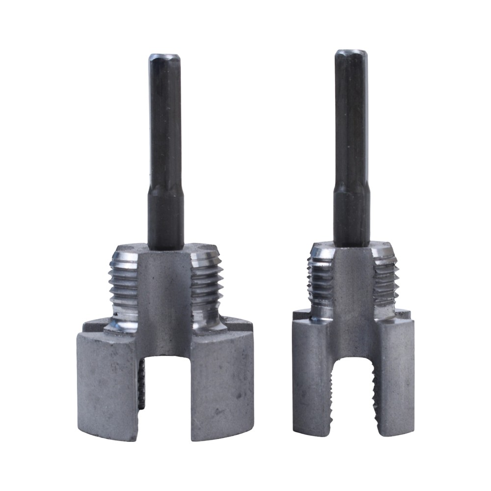 2pcs Integrated Internal & External Pipe Threading-Tool,PVC Pipe Threader Kit
