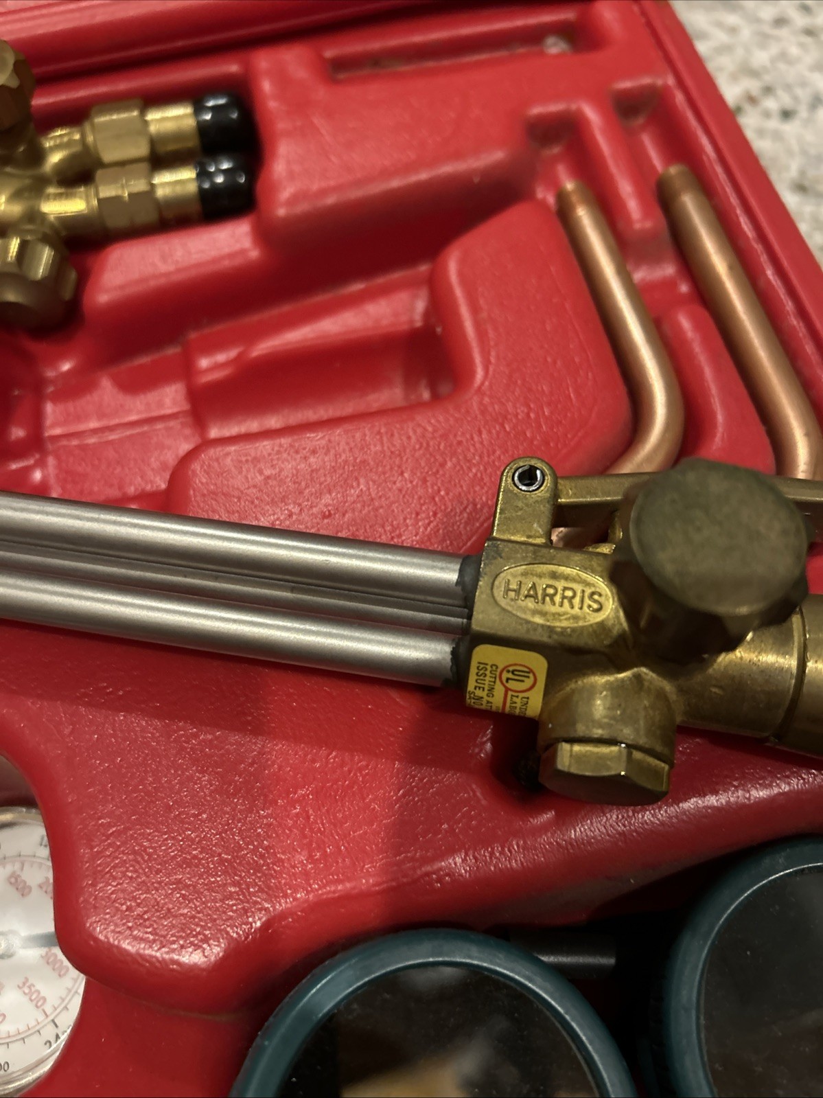 Mac Tools Harris Regulator Set Oxygen Acetylene For Welding Cutting Heating Trch