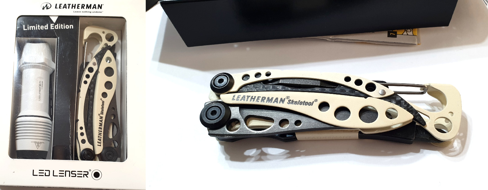 🔥 Leatherman White Skeletool CX Multi Tool Carbon Fiber Limited Ed NewInBox Rar