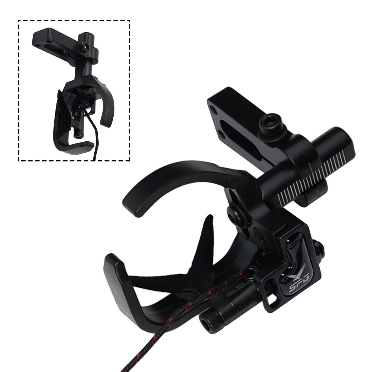 For Compound Bow Metal Drop Away-Rest Advanced 4 Way Adjustable Arrow Rest