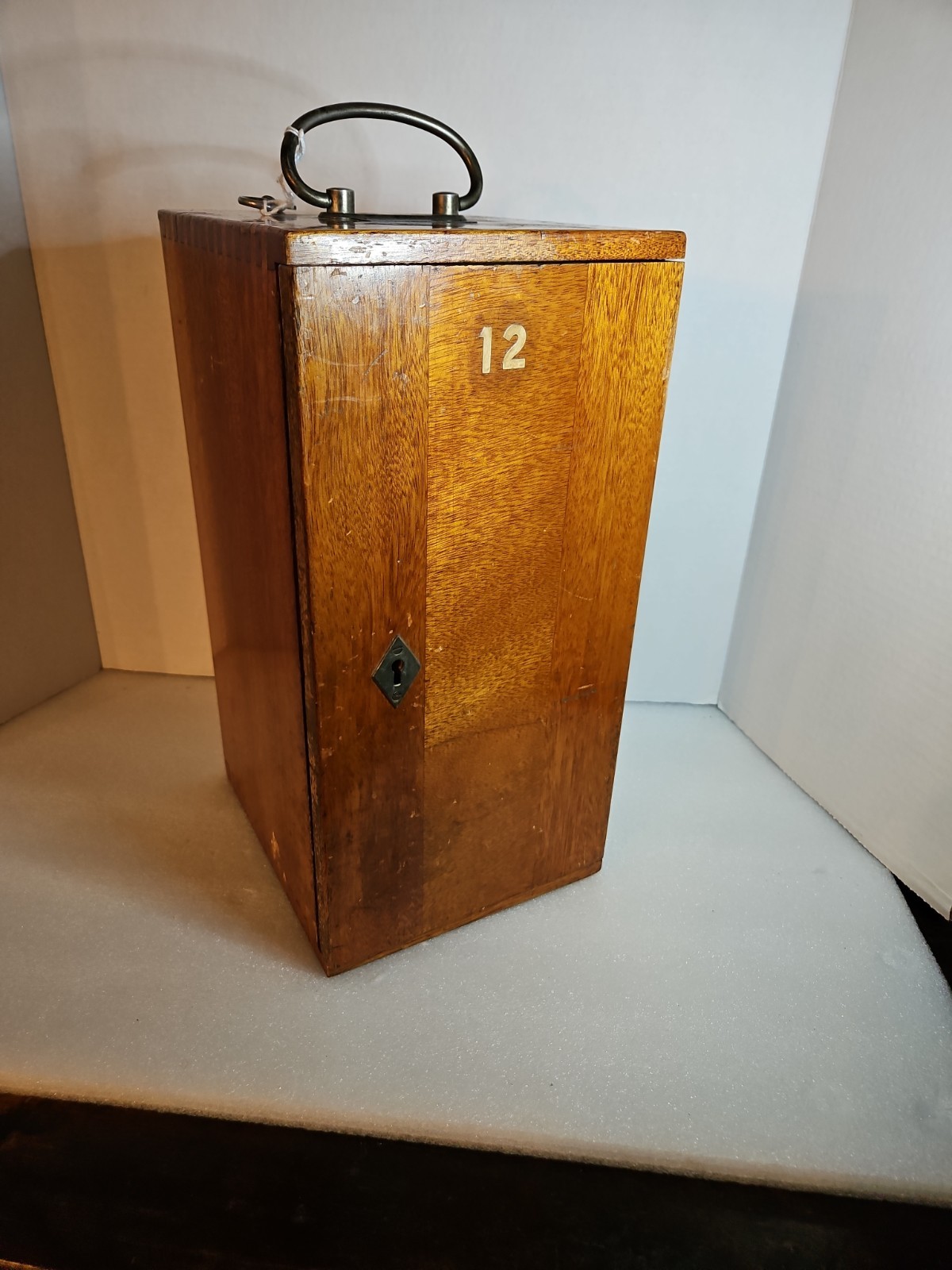 E LEITZ WETZLAR Vtg PETROGRAPHIC POLARIZING MICROSCOPE W/CASE, Acc. Brass Rare