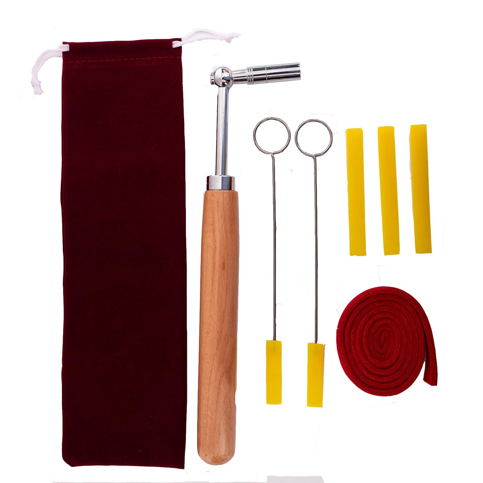 Professional Piano Tuning Kit Piano Tuning Hammer and Mute kit Piano kit 8 piece