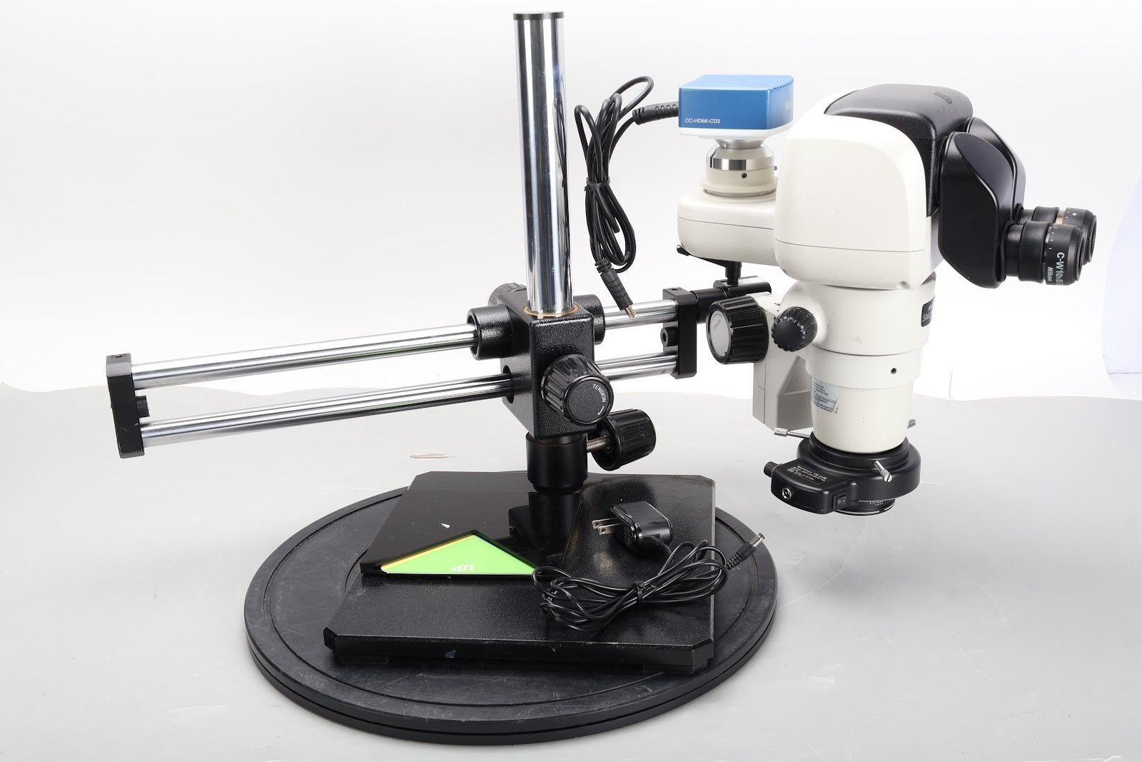 Nikon SMZ800N Stereo Zoom Microscope W/ 2x C-W10xB/22 Eyepieces & Nikon 1x Plan