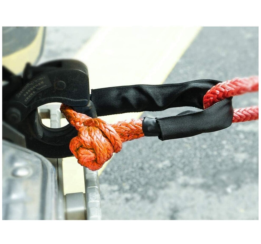 1X Soft Shackle 1/2"X22" For Truck Tow Recovery Strap 55000LBS Breaking Strength