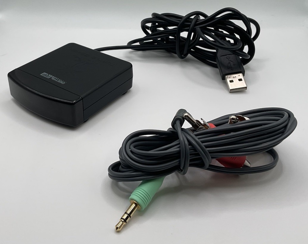 Turtle Beach Ear Force X31 Wireless RF Transmitter  & 3.5 Male to Stereo Y Cable