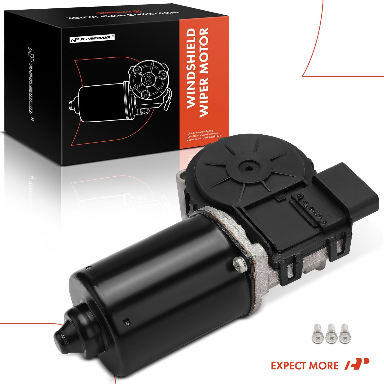A-Premium Front Windshield Wiper Motor Without Washer Pump Compatible with Kia O