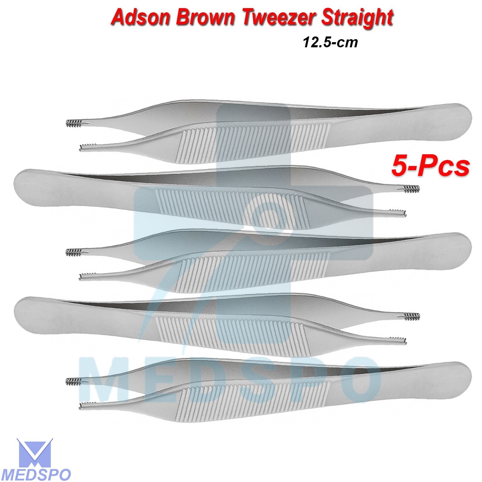 Surgical Adson Brown Tissue Dressing Thumb Tweezers Dental Medical Instrument