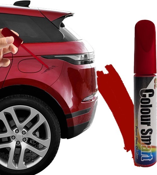 Touch Up aint for Cars, Universal and Color Accurate Automotive Sc Color: Red