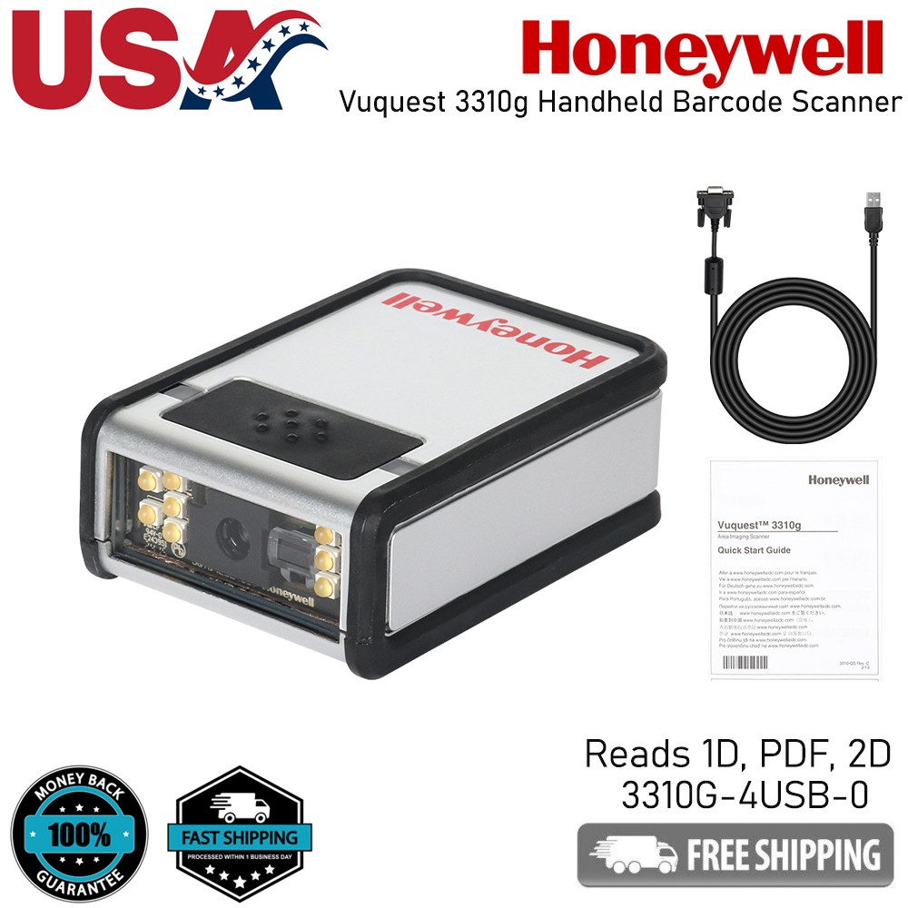 Honeywell 3310G USB Barcode Scanner POS Handheld 2D 1D Code Reader