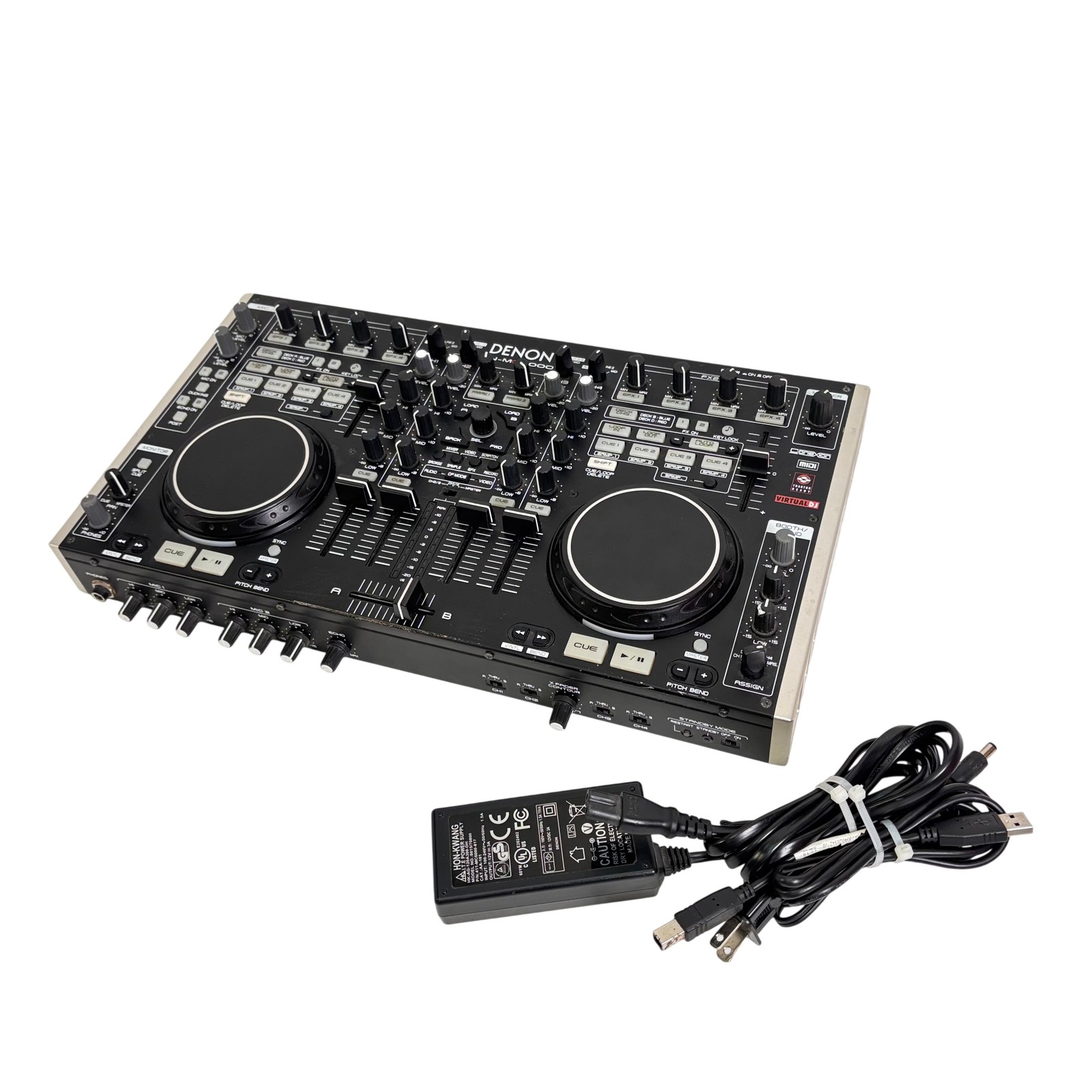 Denon DN-MC6000 4-Channel Double Deck DJ MIDI Controller