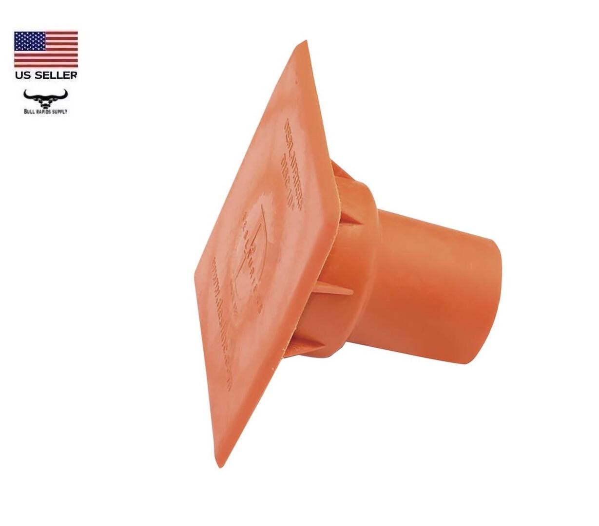 ProWorx Heavy-Duty #3 to #7 Rebar Safety Cap OSHA Approved, Orange, Reusable