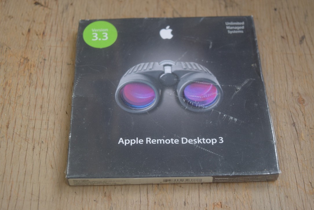 Apple Remote Desktop 3 -Version 3.3  Unlimited Management Systems License -