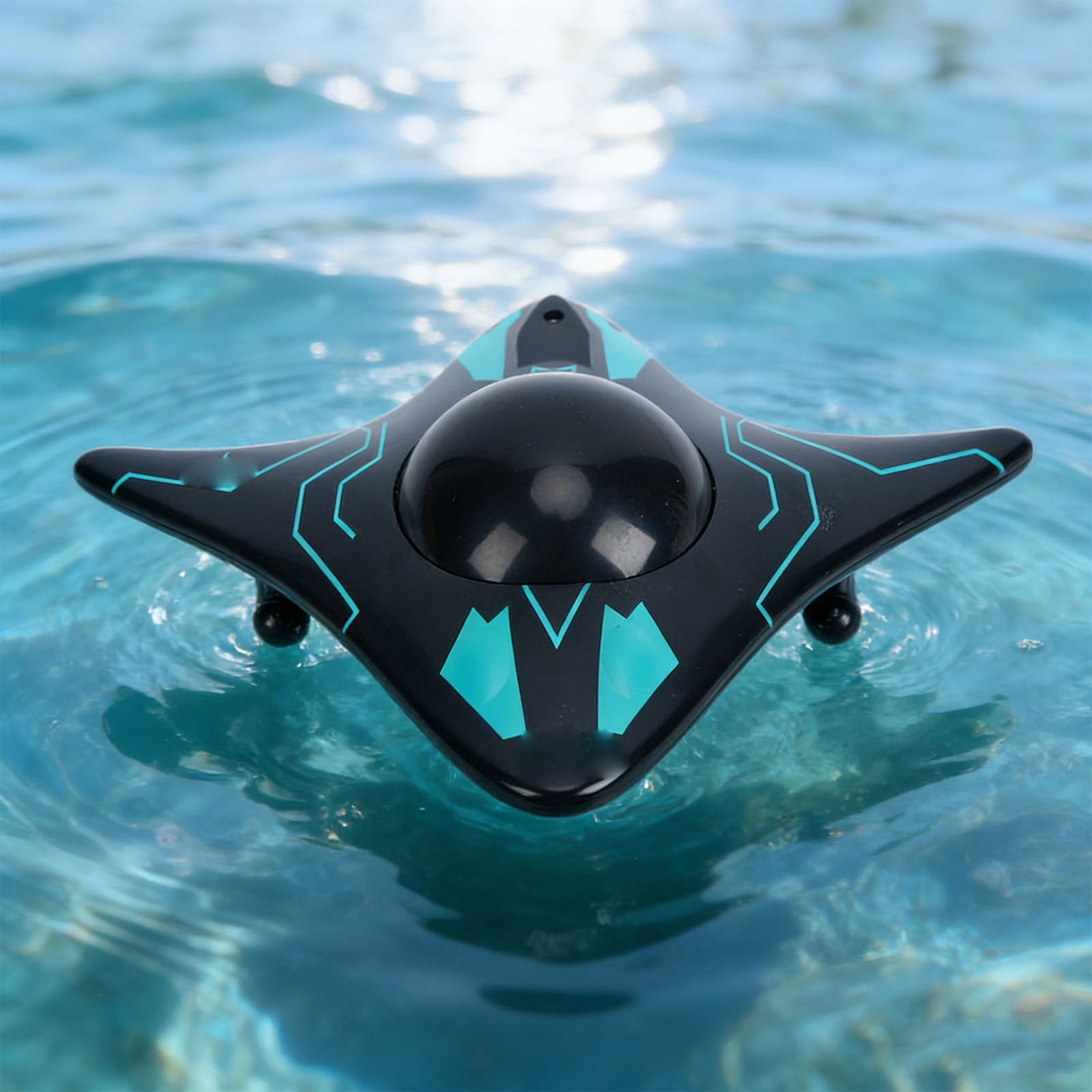 Mini Underwater Camera RC Boat Real Time Video Monitoring Pool