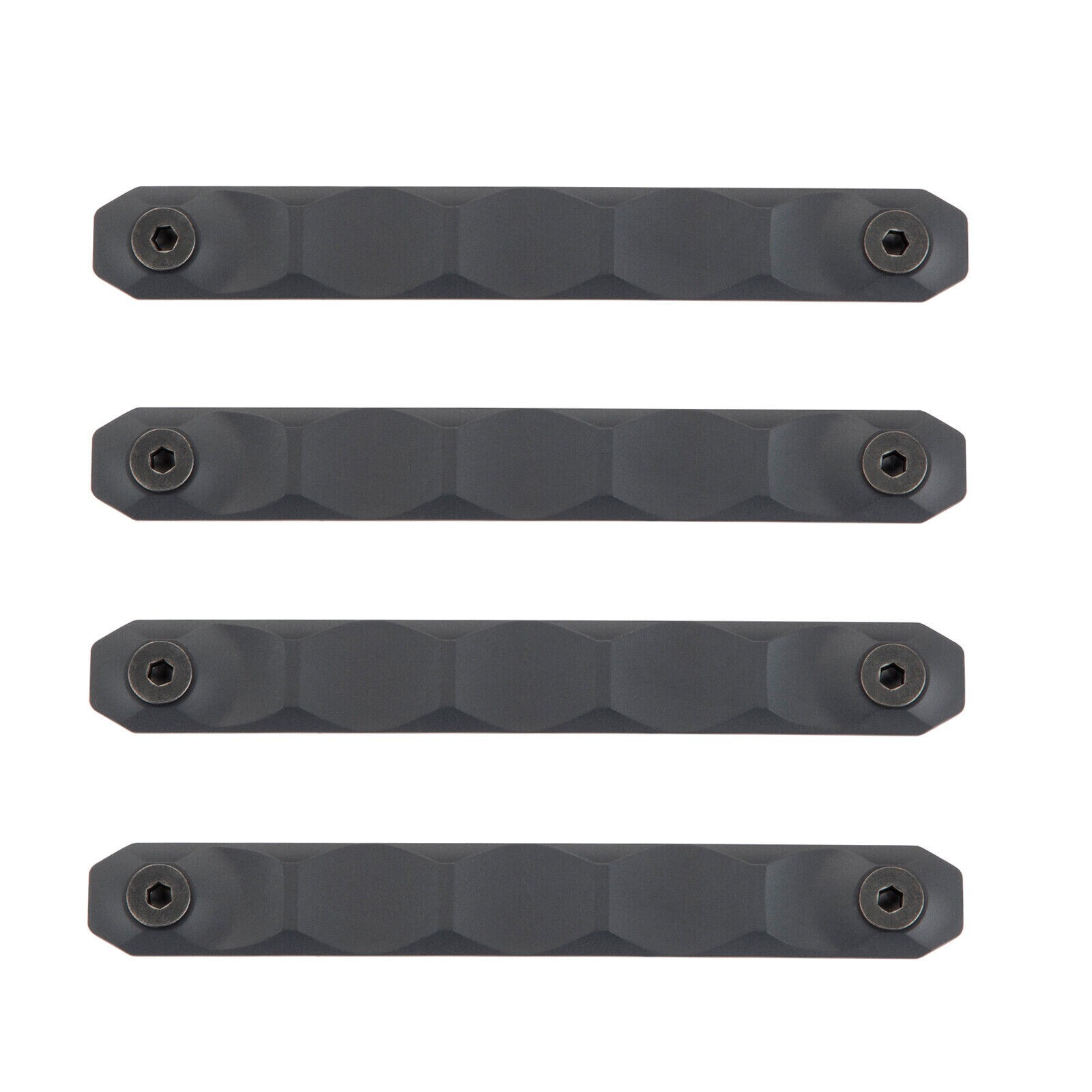 MLOK Rail Protector M-lok Rail Cover Panel for M-lok System Black