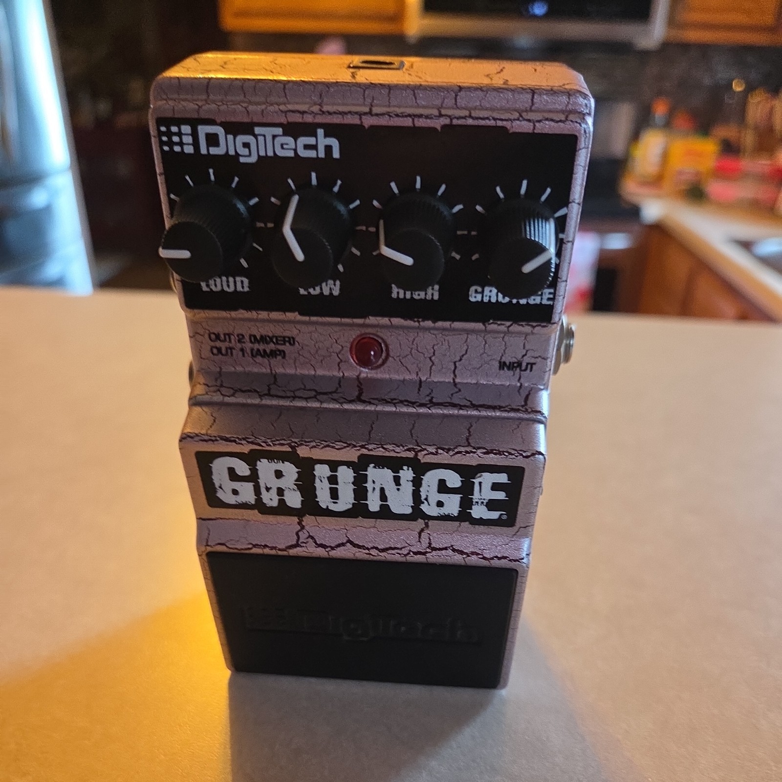 DigiTech Grunge Distortion Pedal, Very Good Condition