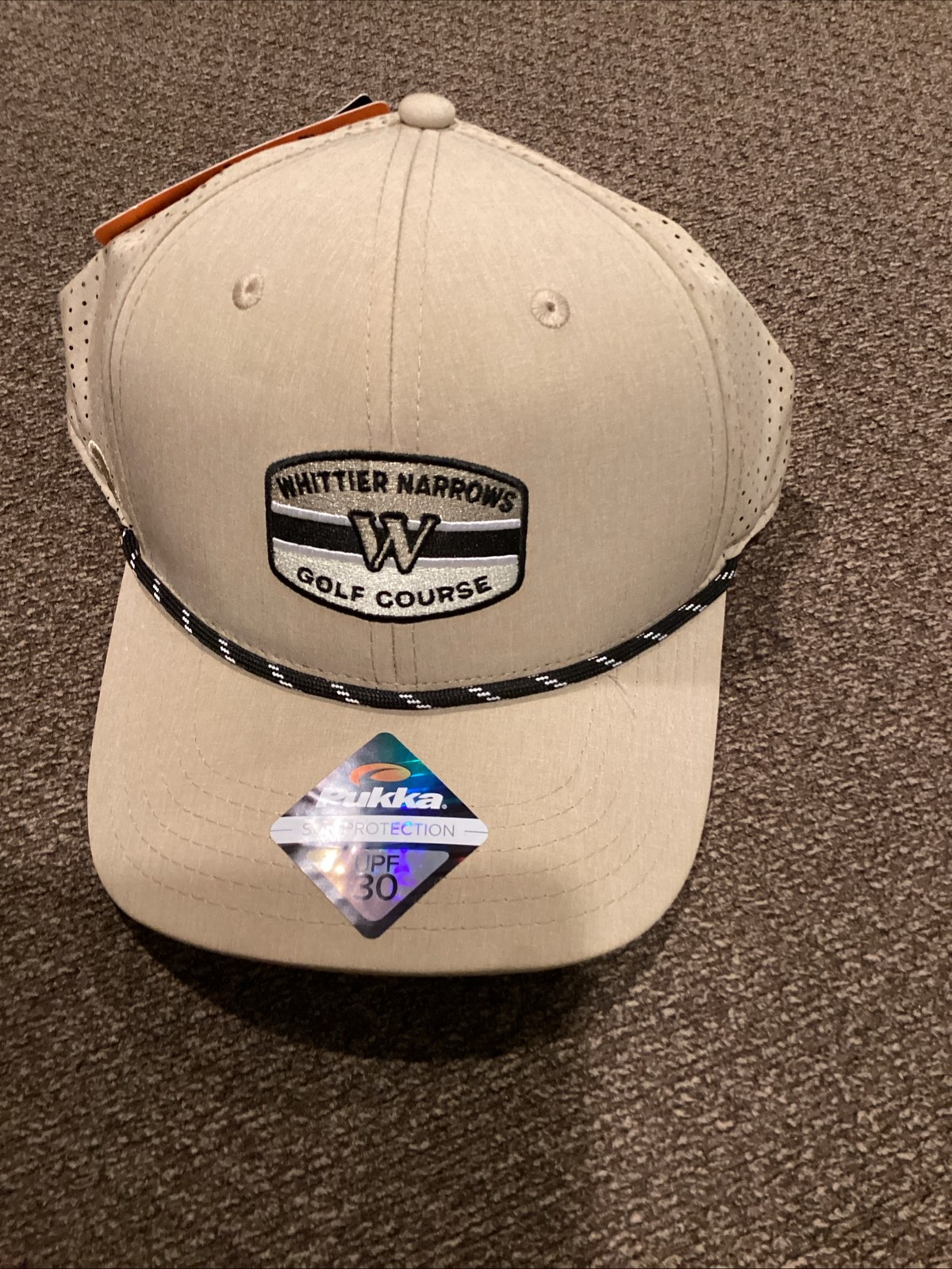 Whittier Narrows Golf Course Pukka SnapBack Hat Brand New $30 Tag