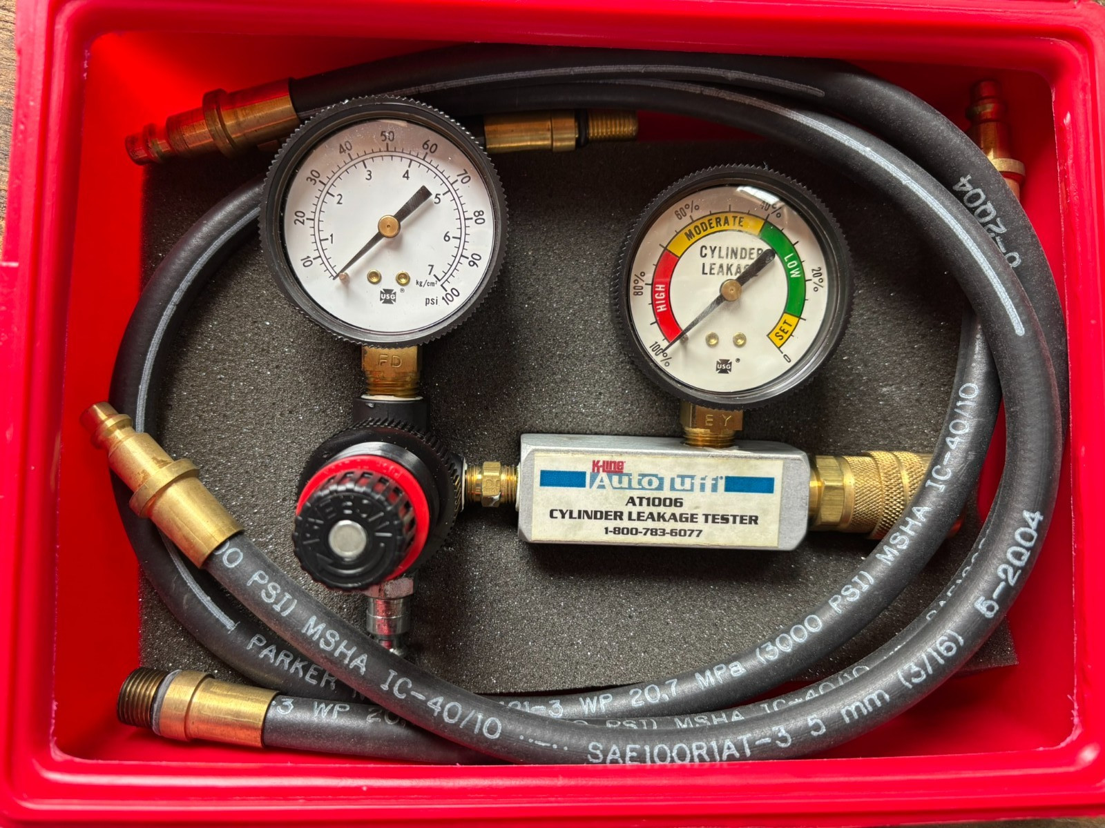 Kline AT1006M Marine Cylinder Leakage Tester