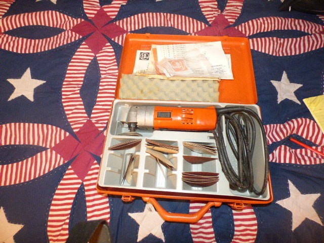 Fein Sander Model #636 In Original Case with Accessories