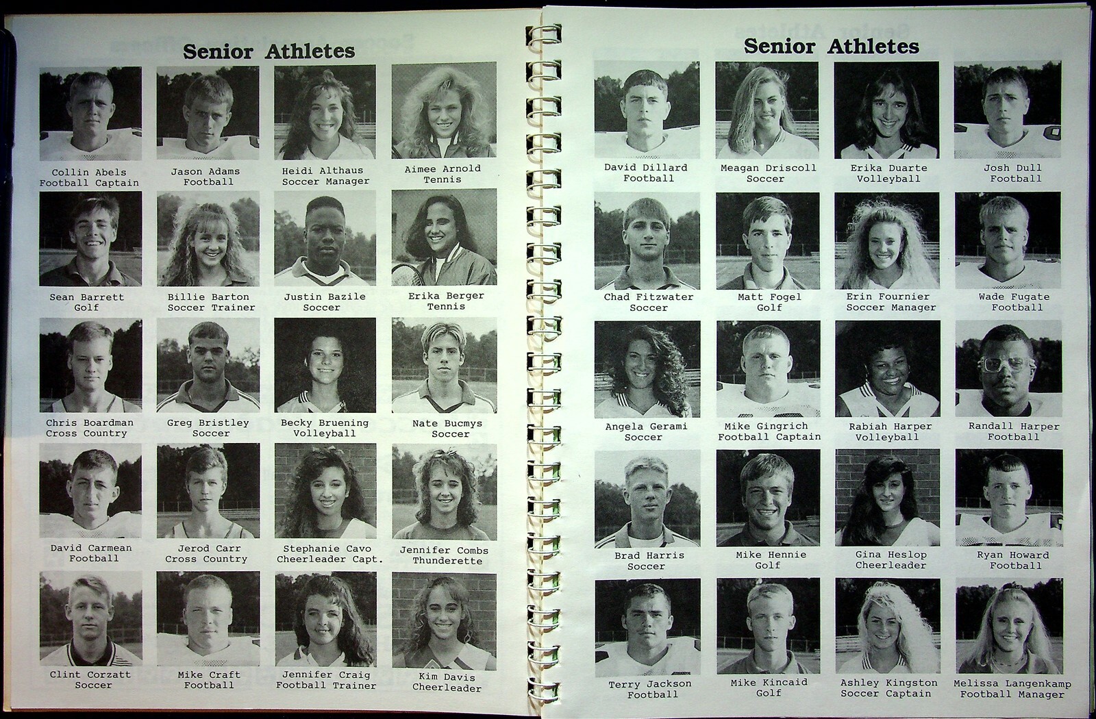 Northmont Soccer Football Dayton OH 9/11/1992 High School Program vs Talawanda
